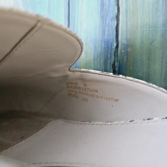 Cole Haan Snakeskin Loafers - Picture 6 of 7